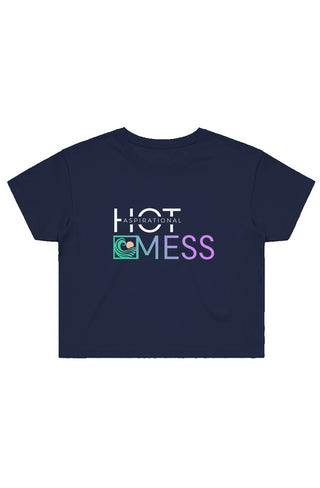 Hot Mess Crop Tee