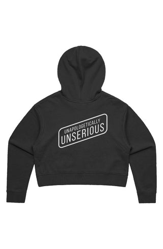 Unserious Cropped Hoodie