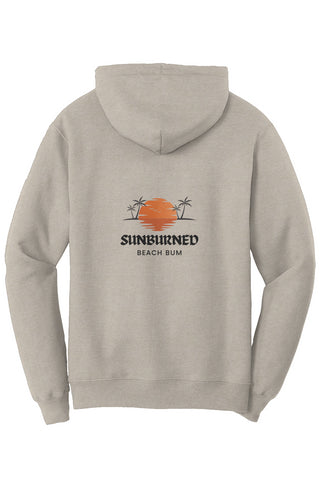 Sunburned Beach Bum Pullover Hoodie