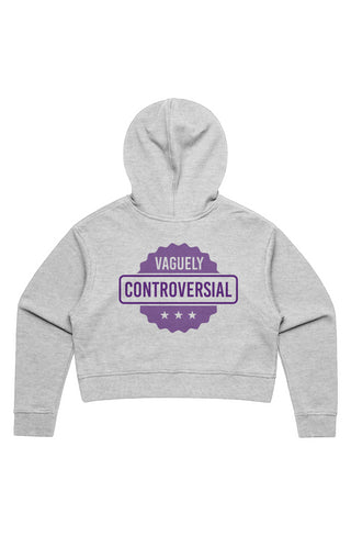 Controversial Cropped Hoodie