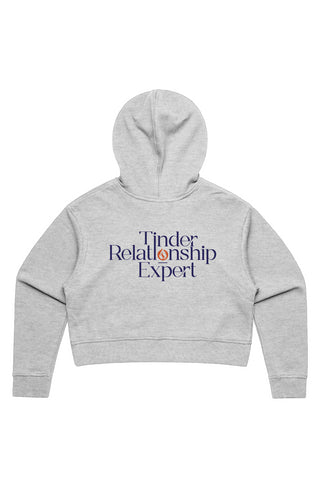 Tinder Cropped Hoodie