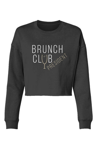 Lightweight Cropped Sweatshirt