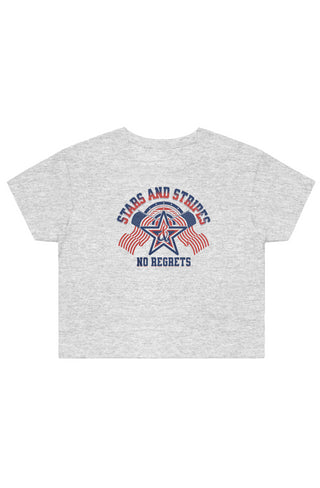 Stars & Stripes Crop Tee