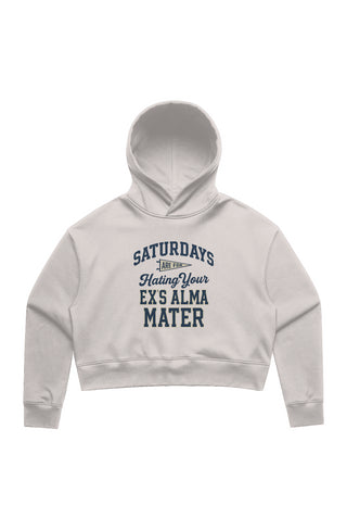 Alma Mater Cropped Hoodie