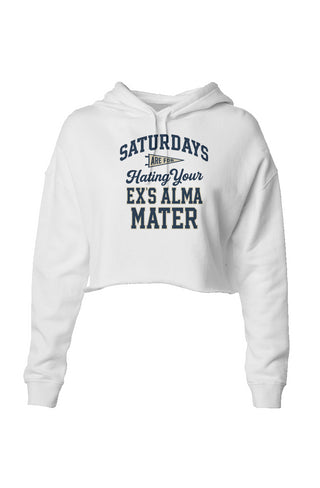 Alma Mater Lightweight Cropped Hoodie